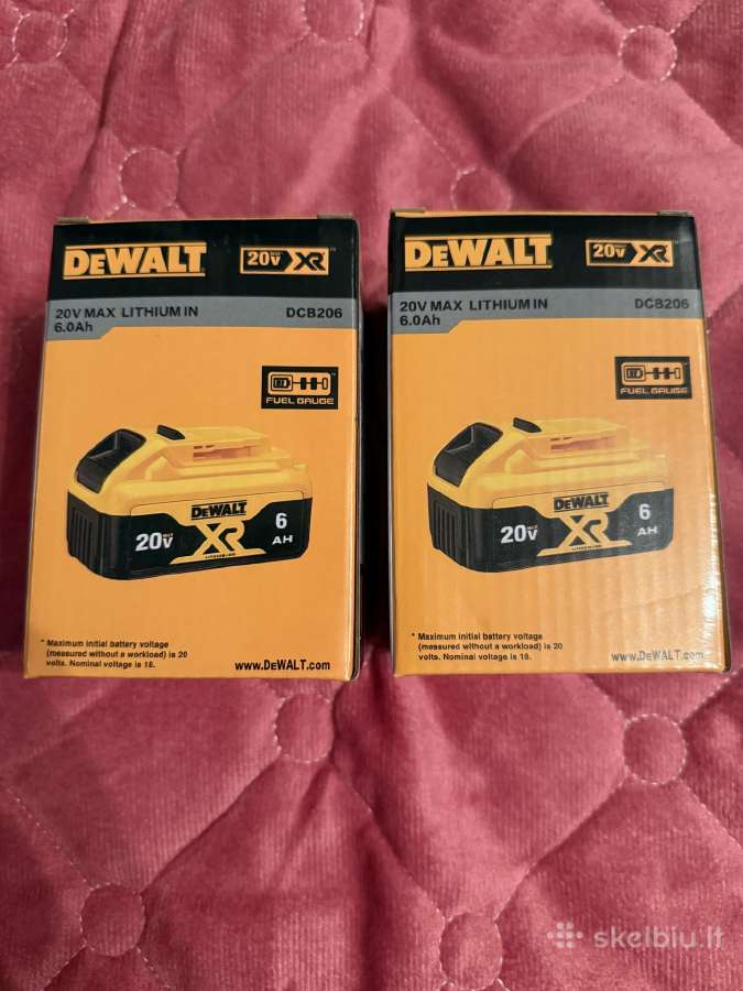 Dewalt 6ah ( Analogai ) - nuotraukos Nr. 5