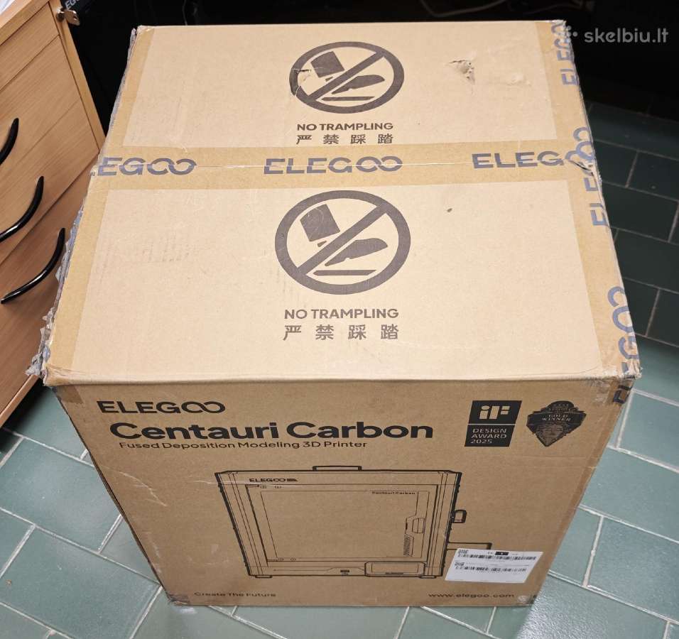 Elegoo Centauri Carbon 3D spausdintuvas - nuotraukos Nr. 8