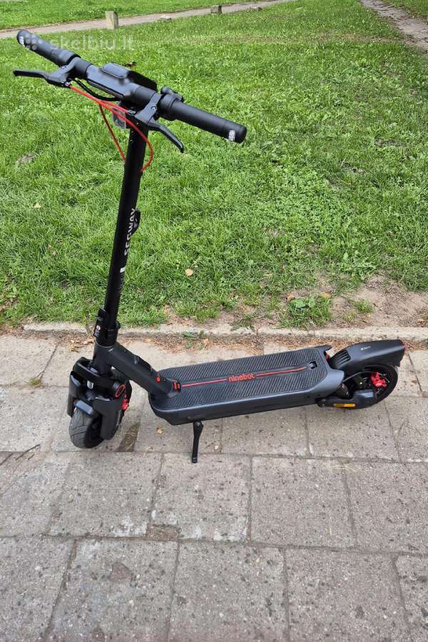 Elektrinis paspirtukas Nibebot Segway Max G3 E - nuotraukos Nr. 3