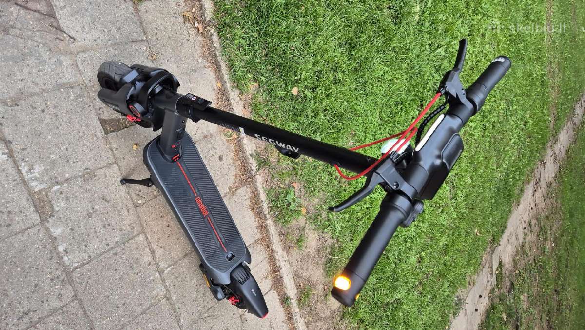 Elektrinis paspirtukas Nibebot Segway Max G3 E - nuotraukos Nr. 4