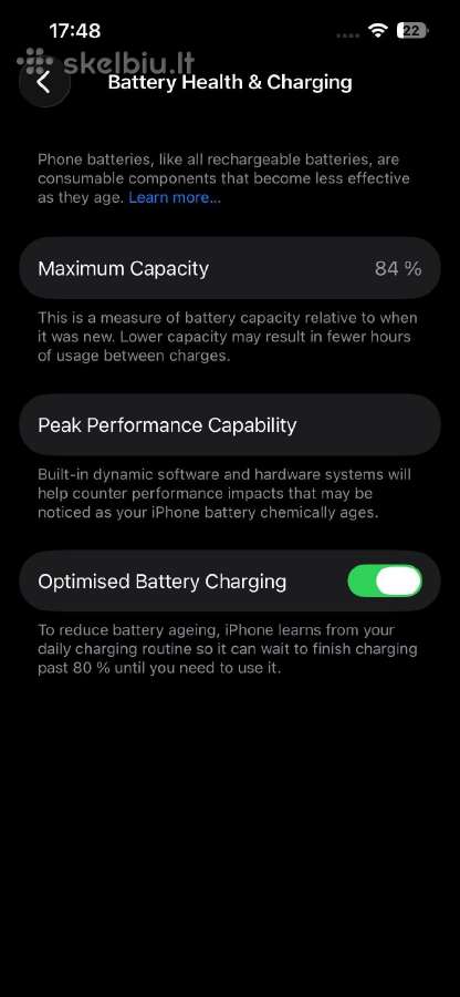 iPhone 14 128 GB - nuotraukos Nr. 6