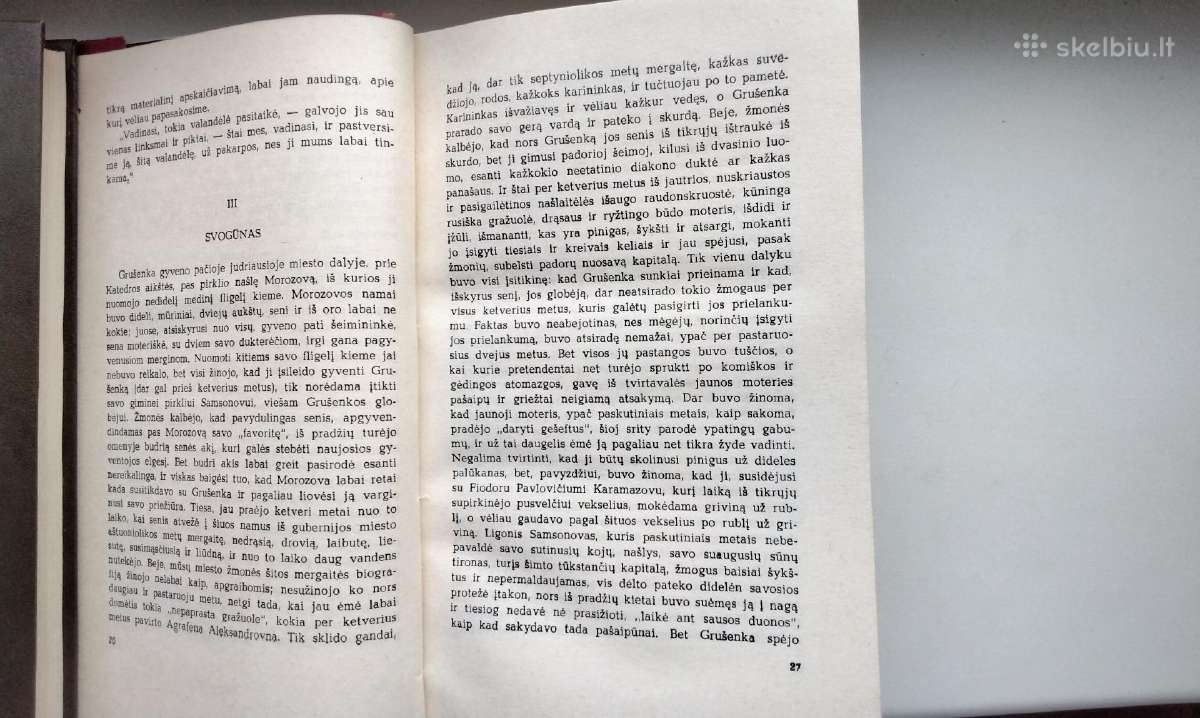 Broliai Karamazovai. Antras tomas. 1976 m. leid. - nuotraukos Nr. 5