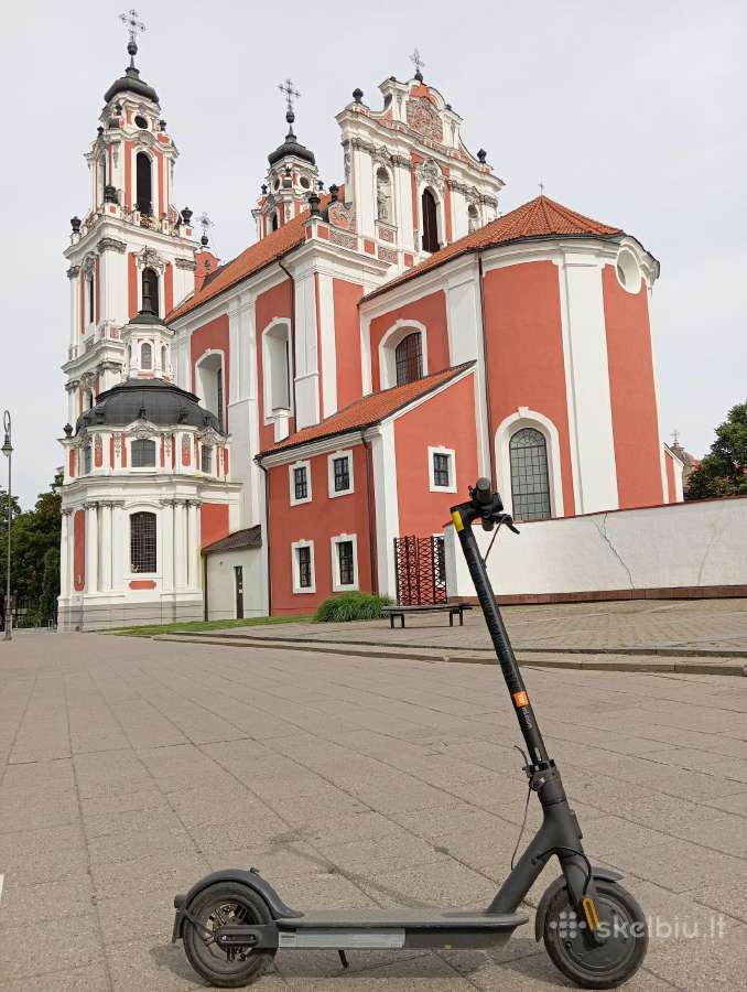 Tvarkingas paspirtukas su pakroveju xiaomi - nuotraukos Nr. 2
