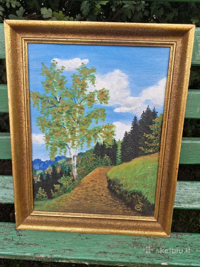 Tapytas paveikslas ,Gamtos ramybė" - nuotraukos Nr. 2