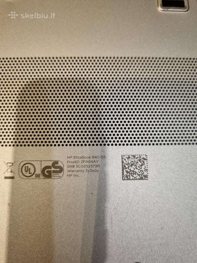 Hp Elitebook 840 G5 - nuotraukos Nr. 7