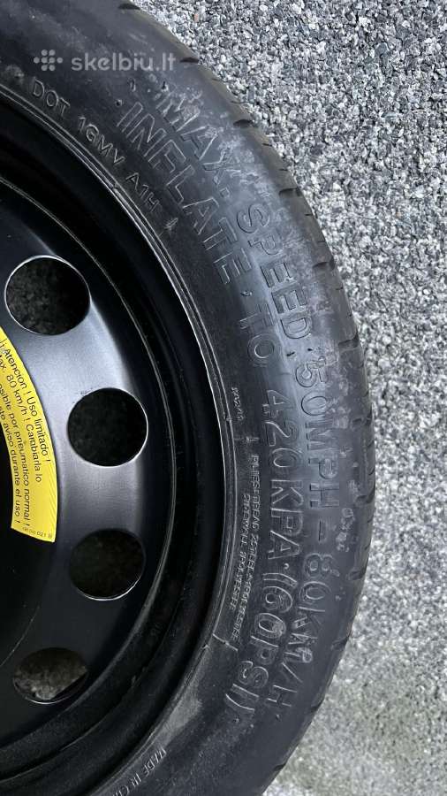 T125/70r16 96m atsarginis ratas Hankook s300 - nuotraukos Nr. 3