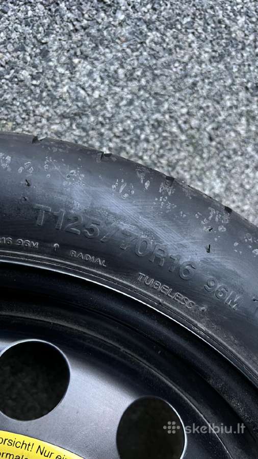 T125/70r16 96m atsarginis ratas Hankook s300 - nuotraukos Nr. 4