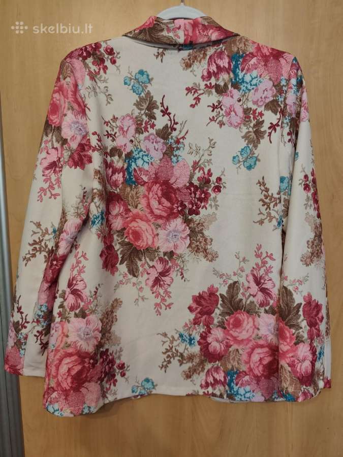 Naujas gėlėtas „New Collection“ švarkas uni dydis - nuotraukos Nr. 2