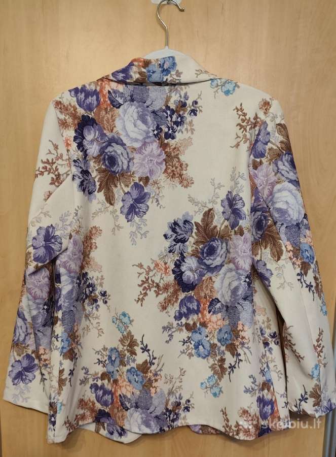 Naujas gėlėtas „New Collection“ švarkas uni dydis - nuotraukos Nr. 2