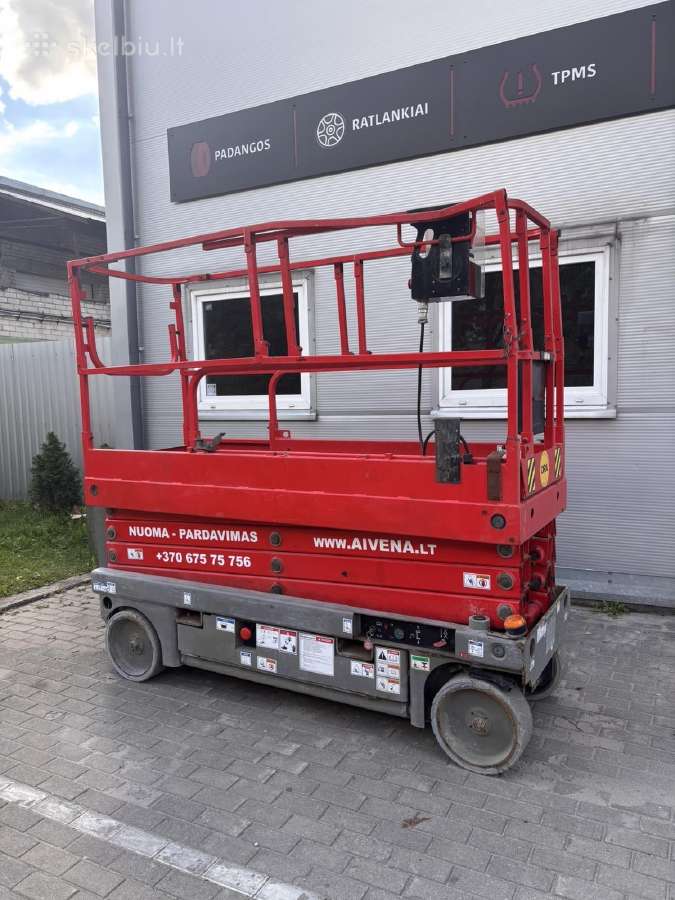 Žirklinis keltuvas 10 m. Haulotte Compact 10n - nuotraukos Nr. 2