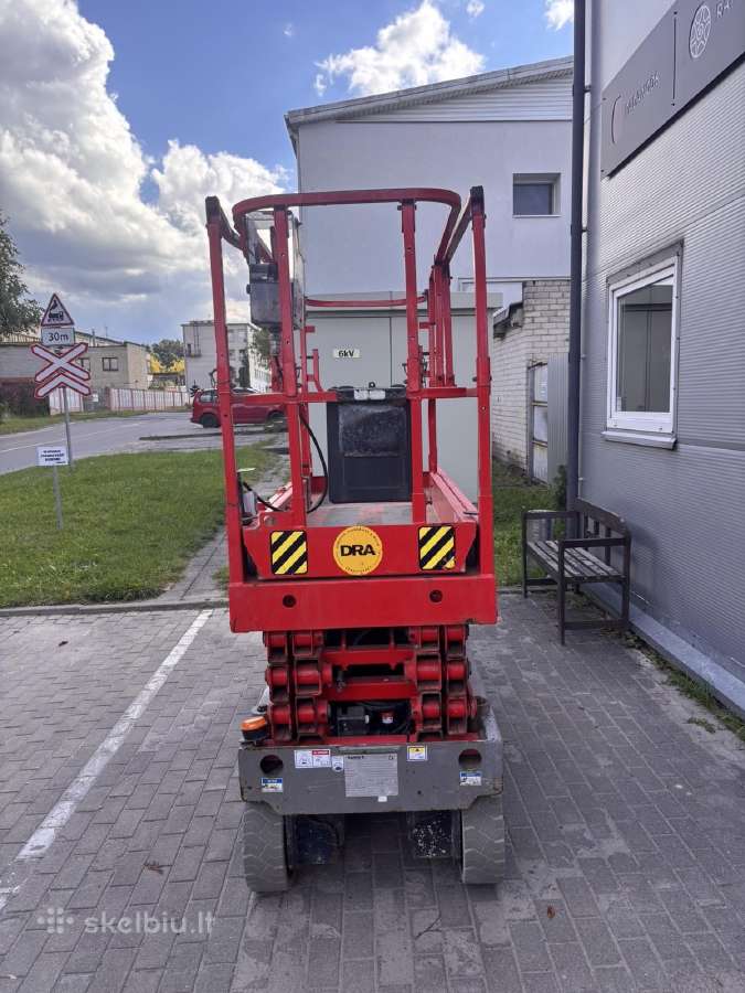 Žirklinis keltuvas 10 m. Haulotte Compact 10n - nuotraukos Nr. 4