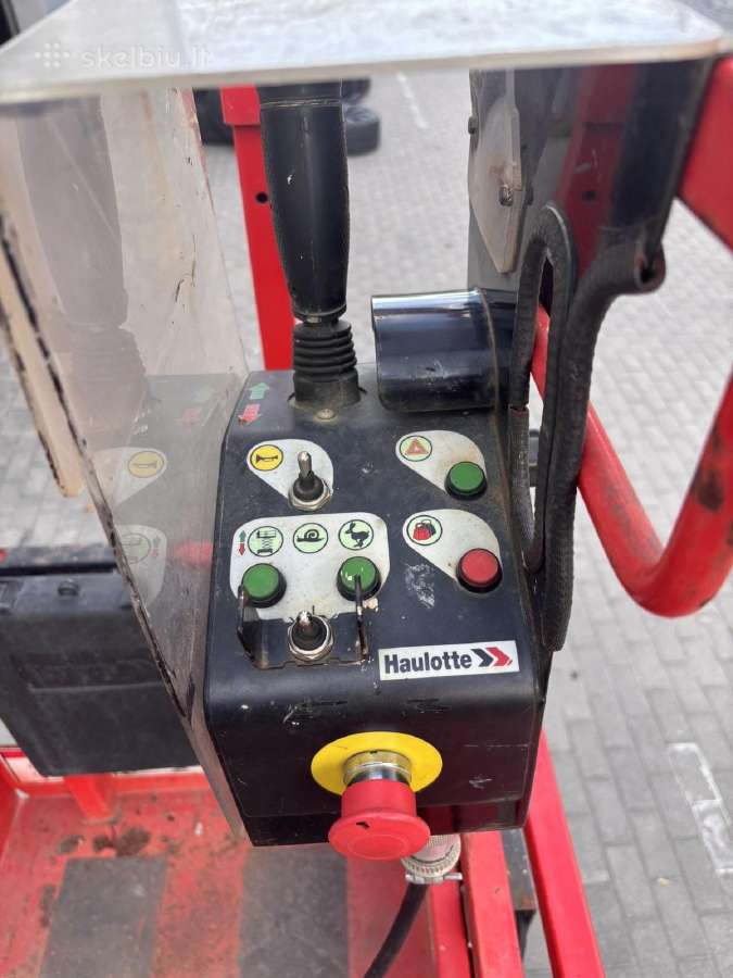 Žirklinis keltuvas 10 m. Haulotte Compact 10n - nuotraukos Nr. 7
