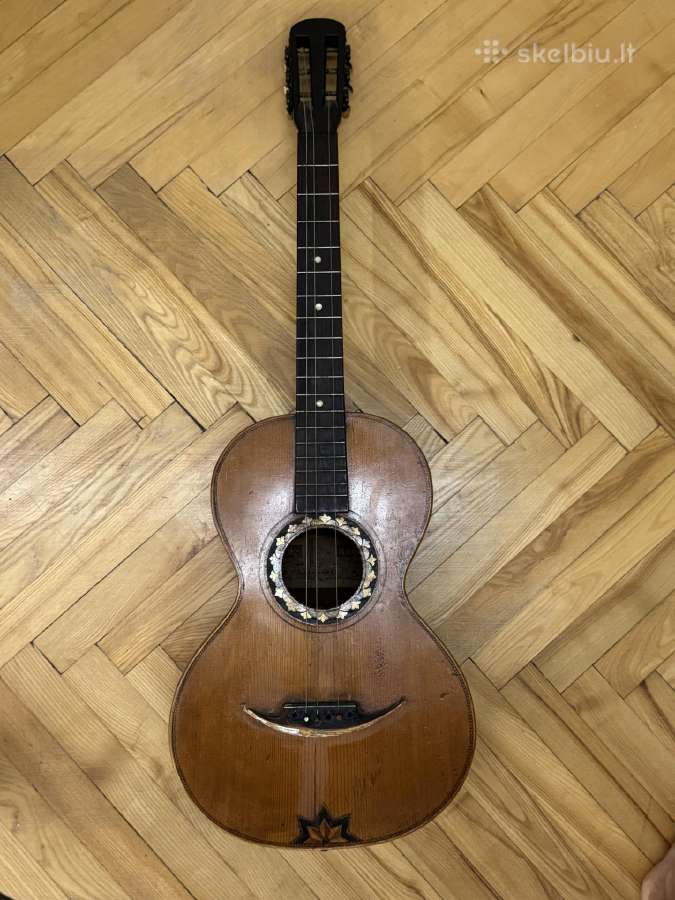Antikvarinė gitara - nuotraukos Nr. 2