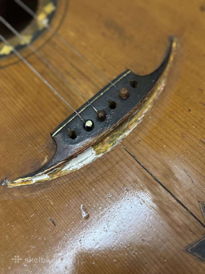Antikvarinė gitara - nuotraukos Nr. 4