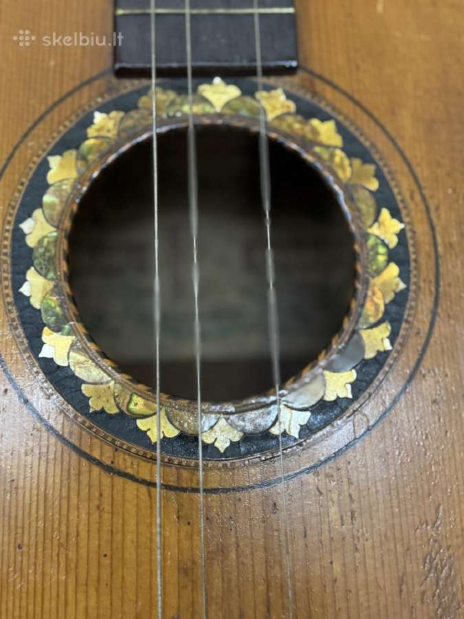Antikvarinė gitara - nuotraukos Nr. 5