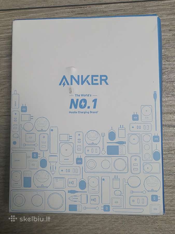 Naujas Anker Nano Charger 100w (A2679) su Usb-c k - nuotraukos Nr. 8