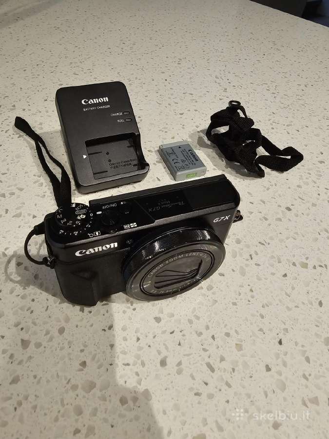 Canon G7x Mark II (Mark 2) - nuotraukos Nr. 4