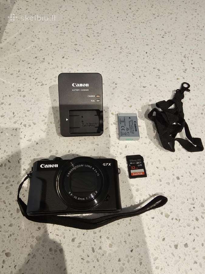 Canon G7x Mark II (Mark 2) - nuotraukos Nr. 5