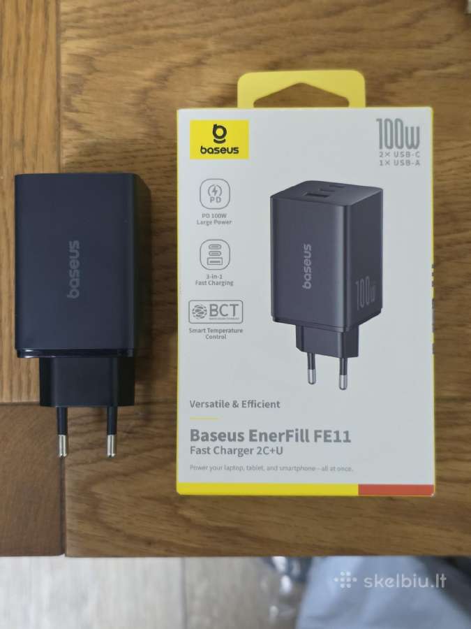 Baseus Enerfill Fe11 Gan greitasis 100w įkrovikli - nuotraukos Nr. 3
