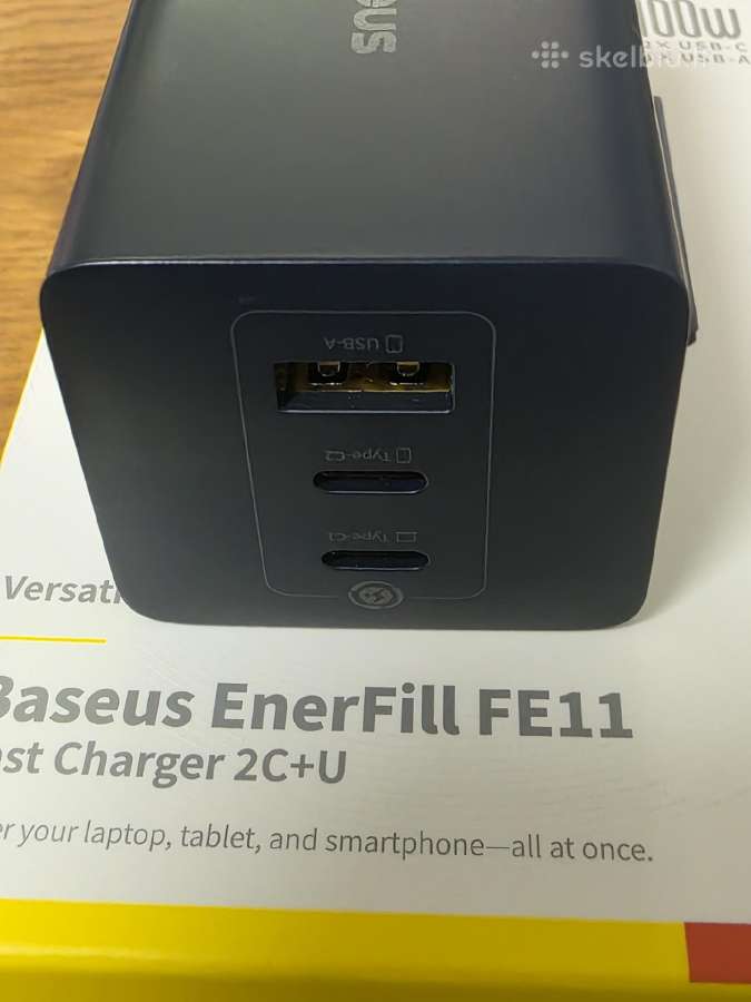 Baseus Enerfill Fe11 Gan greitasis 100w įkrovikli - nuotraukos Nr. 6