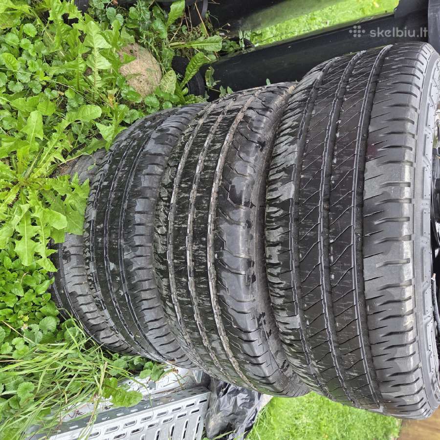 Padangos vasarinės Michelin 215/65 16c su diskais - nuotraukos Nr. 2