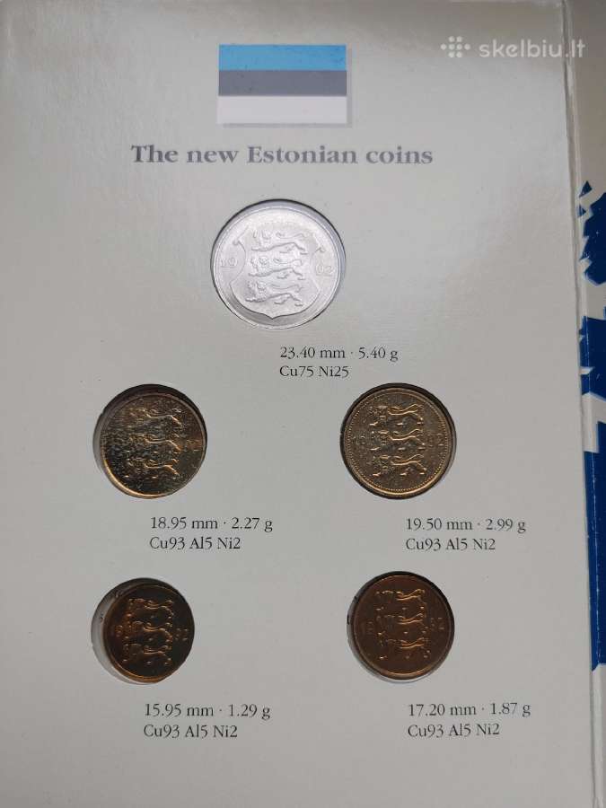 Estonian Coinset 1992 - nuotraukos Nr. 4