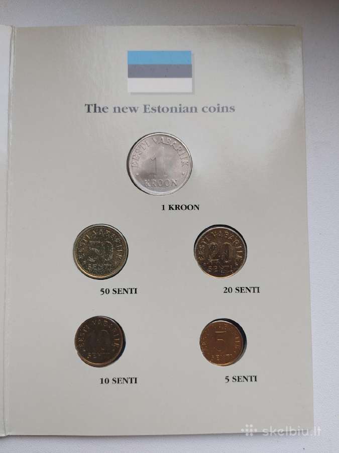 Estonian Coinset 1992 - nuotraukos Nr. 3
