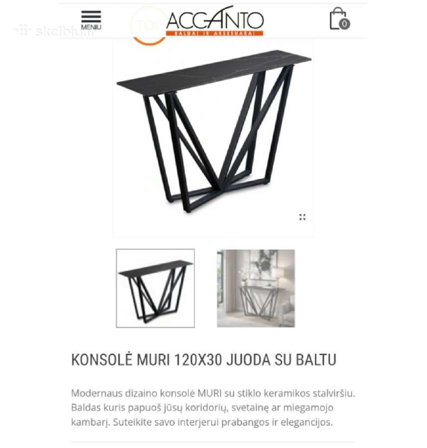Accanto konsolė Muri - nuotraukos Nr. 3