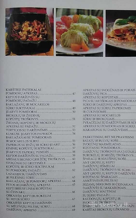 Daržovių patiekalai - nuotraukos Nr. 5