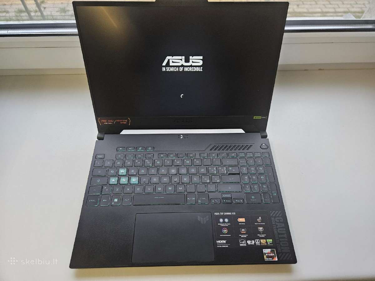 Asus Tuf Gaming A15 su Rtx 4060 - nuotraukos Nr. 3