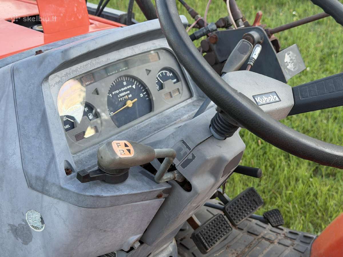 Traktorius Kubota Gl201 (20 Ag) - nuotraukos Nr. 11