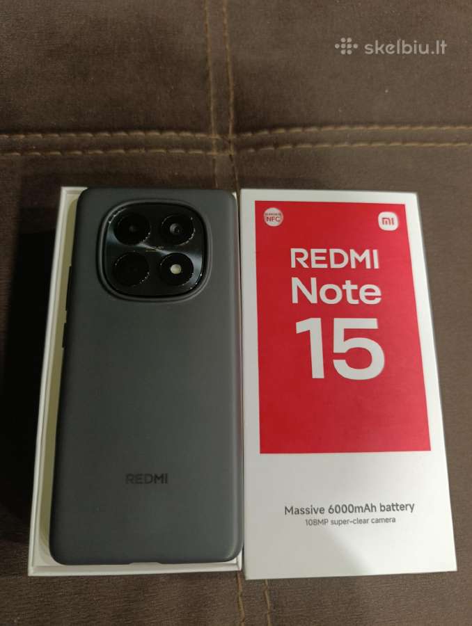 Xiaomi note 15 - nuotraukos Nr. 2