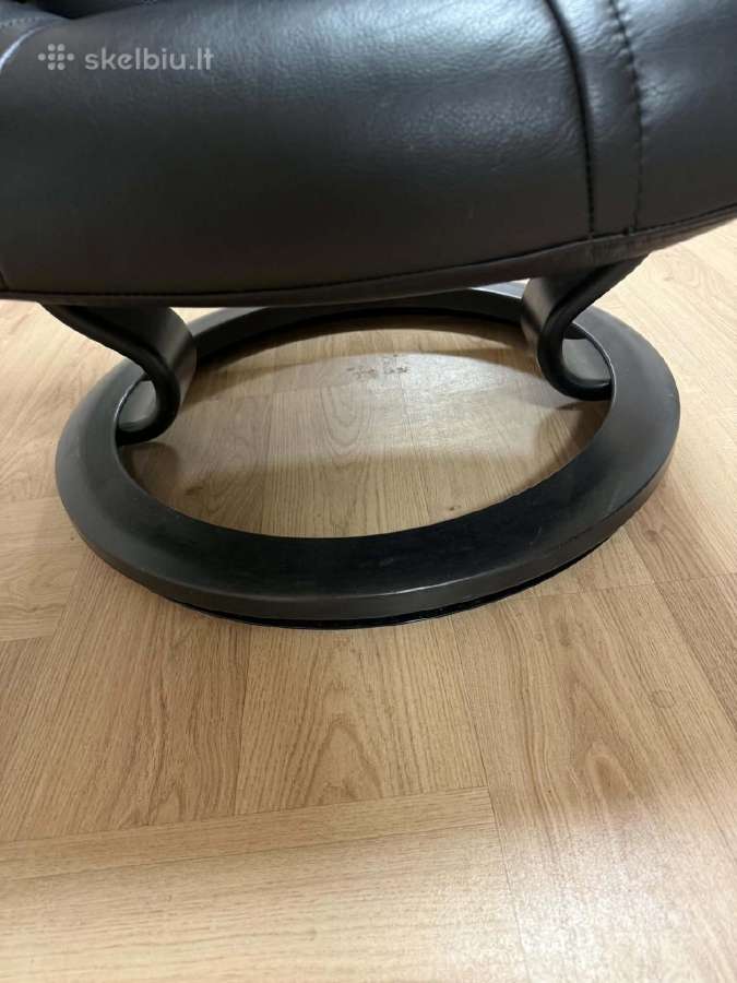 Odinis Ekornes Stressless Recliner su pakoju - nuotraukos Nr. 12