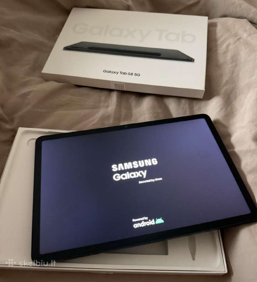Samsung galaxy tab s8 5G 128gb - nuotraukos Nr. 2