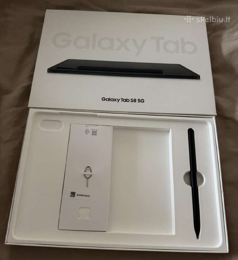 Samsung galaxy tab s8 5G 128gb - nuotraukos Nr. 6