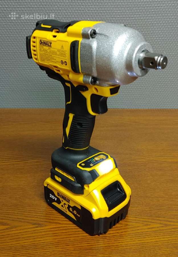 Dewalt Dcf892 20v Smūginis Suktuvas 1/2" - nuotraukos Nr. 14