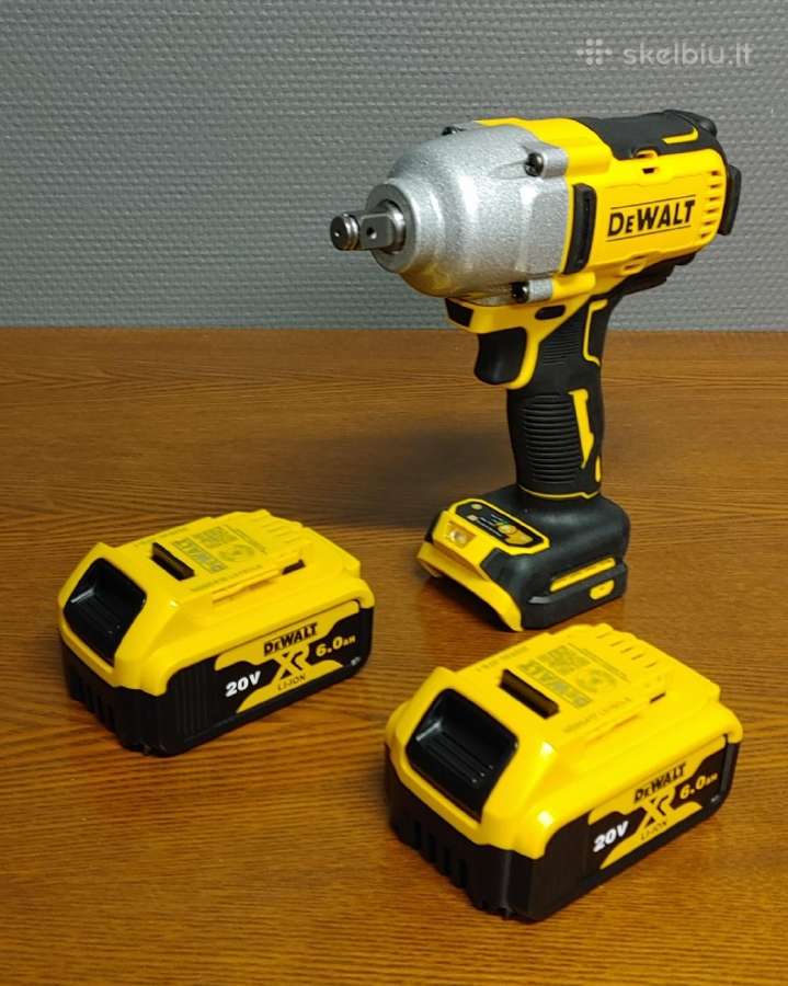 Dewalt Dcf892 20v Smūginis Suktuvas 1/2" - nuotraukos Nr. 15