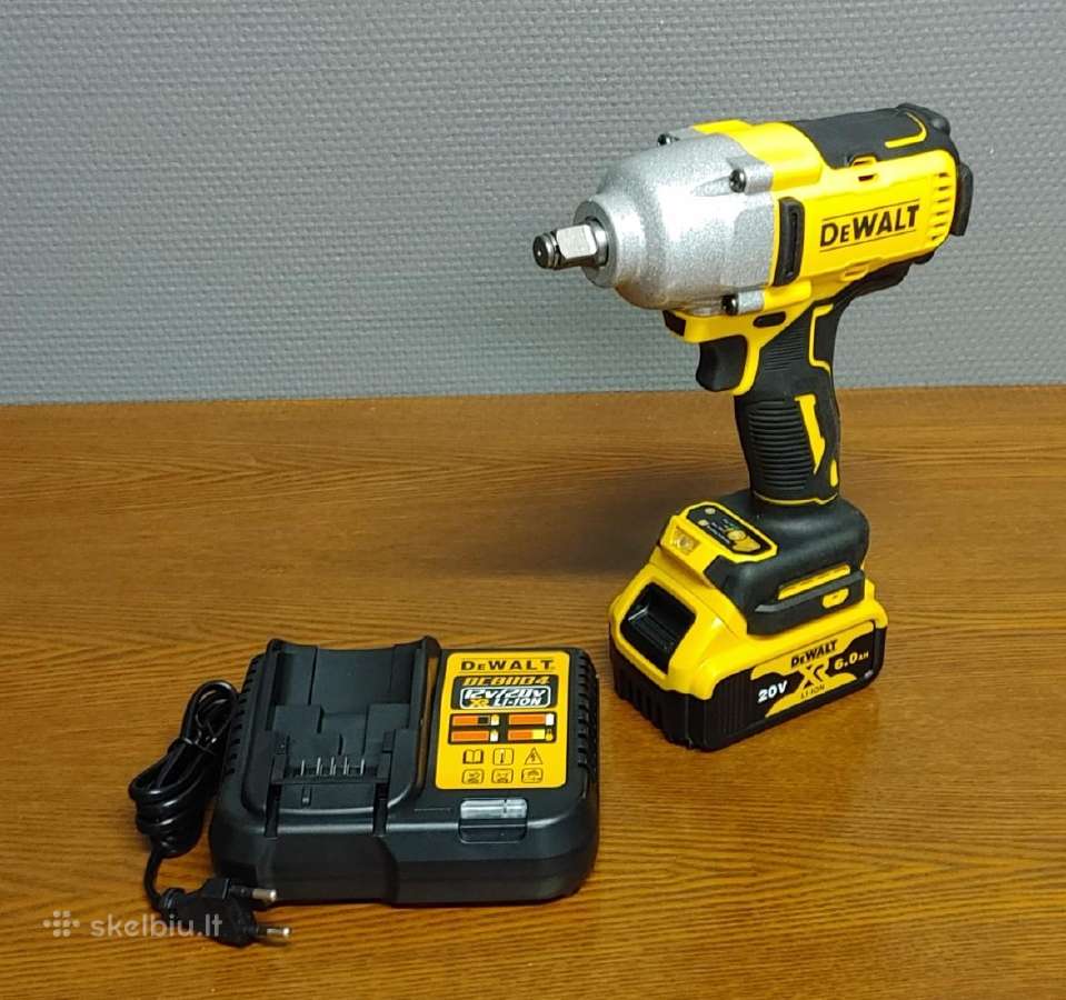 Dewalt Dcf892 20v Smūginis Suktuvas 1/2" - nuotraukos Nr. 16