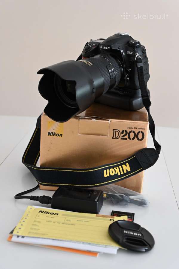 Nikon D200 Body - nuotraukos Nr. 2