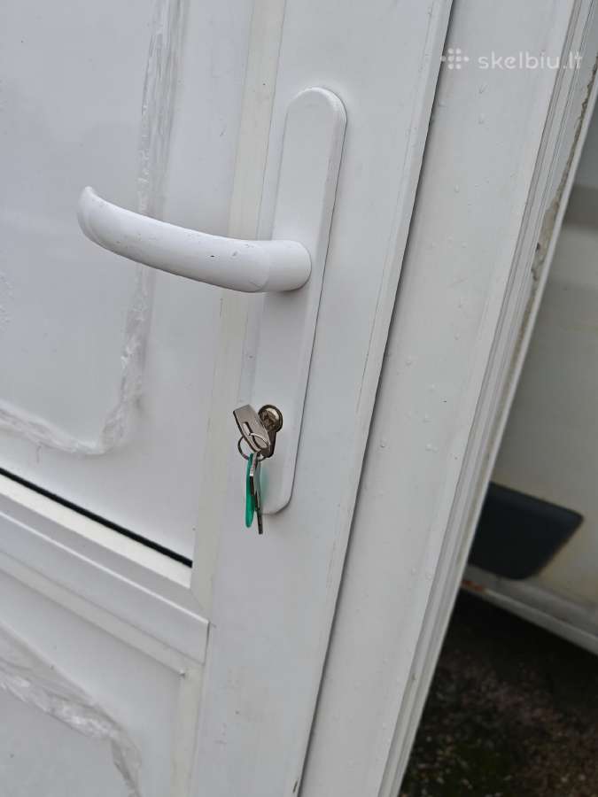 Plastikinės lauko durys, Pvc durys. - nuotraukos Nr. 2