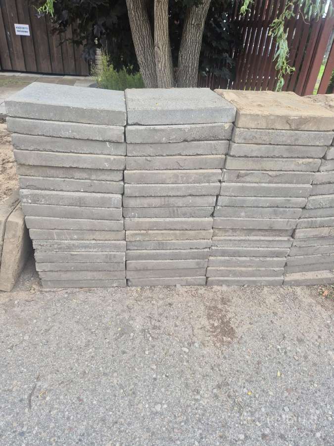 Betoninės plytelės 50507cm 36kvadratai - nuotraukos Nr. 2