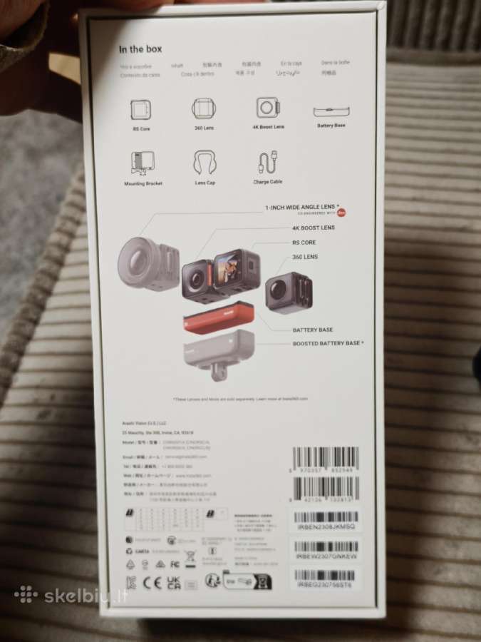 Insta360 One RS Twin Edition - nuotraukos Nr. 6