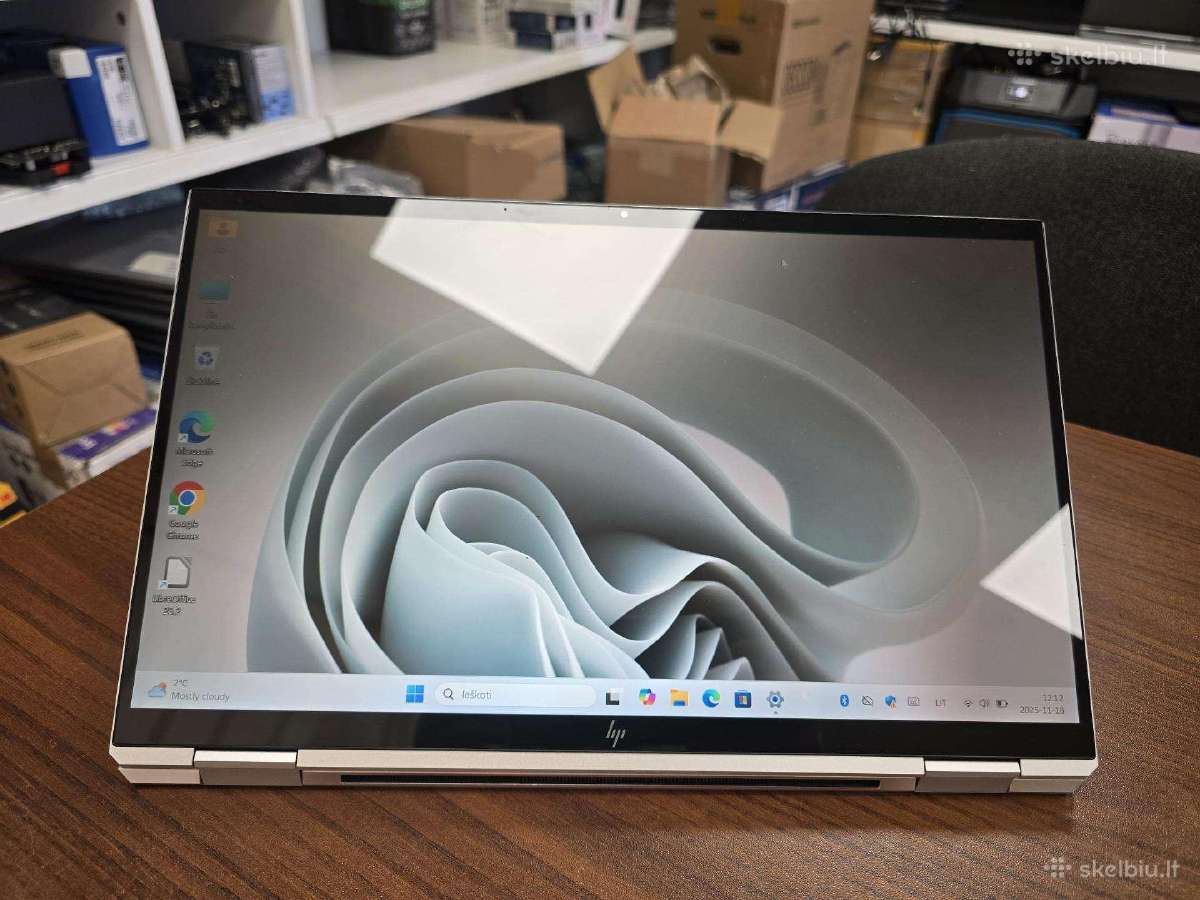 Hp Elitebook x360 1040 G7 Touch 14"i7/16gb/256ssd - nuotraukos Nr. 4