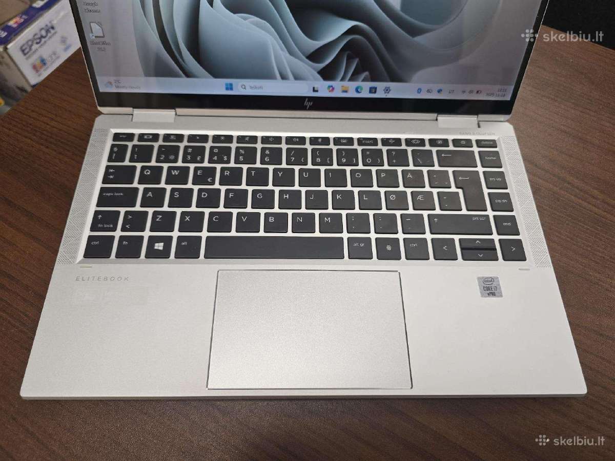 Hp Elitebook x360 1040 G7 Touch 14"i7/16gb/256ssd - nuotraukos Nr. 2