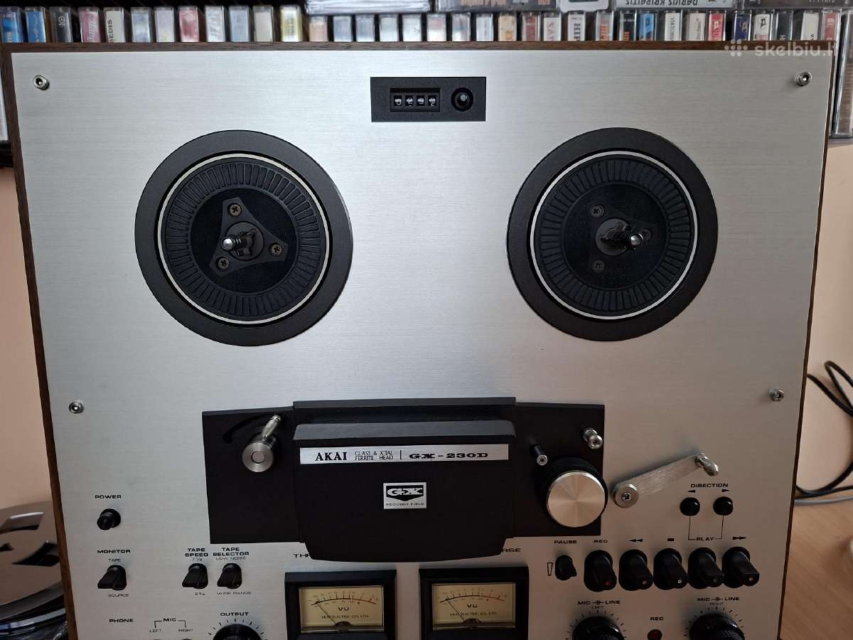 Juostinis magnetofonas Akai GX-230d - nuotraukos Nr. 4