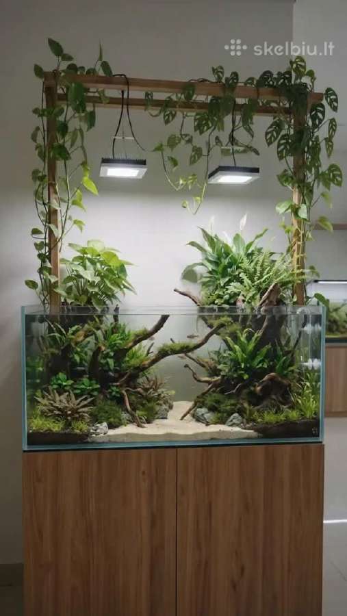 Parduodamas naudotas 450 l akvariumas – 150-50-60 - nuotraukos Nr. 4
