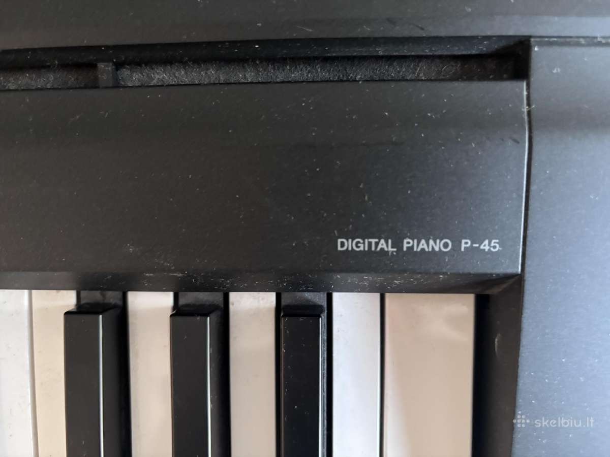 Skaitmeninis Yamaha pianinas P-45 - nuotraukos Nr. 5