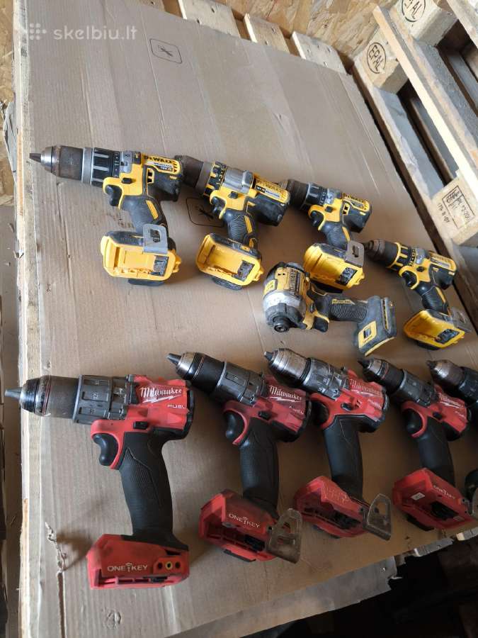Milwaukee Dewalt Makita suktuvai greztuvai - nuotraukos Nr. 2