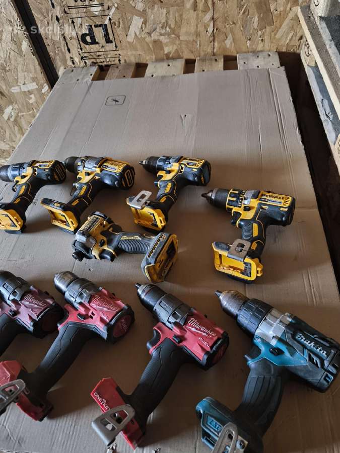 Milwaukee Dewalt Makita suktuvai greztuvai - nuotraukos Nr. 3