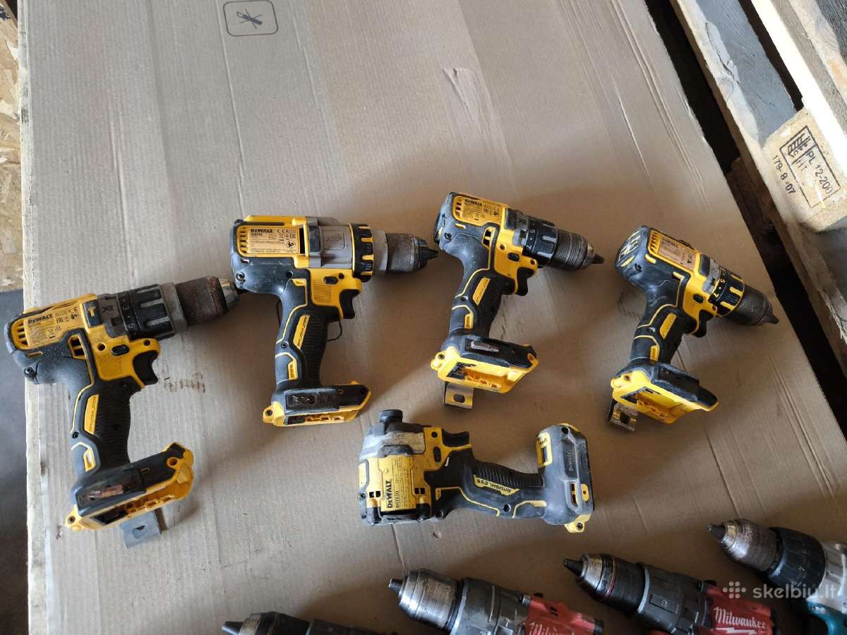 Milwaukee Dewalt Makita suktuvai greztuvai - nuotraukos Nr. 4